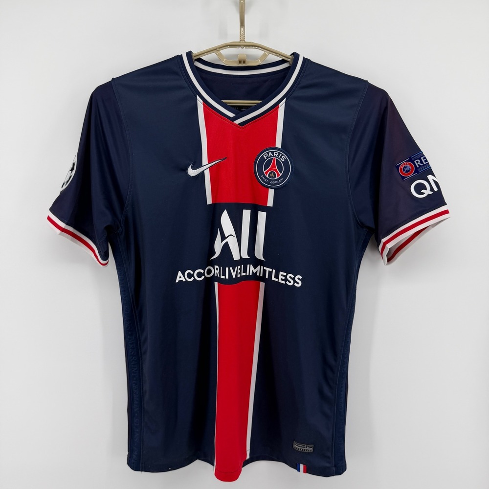 Nike PSG Neymar Jr 10 Home Soccer Jersey Navy Blue CD4242-411 Mens Large